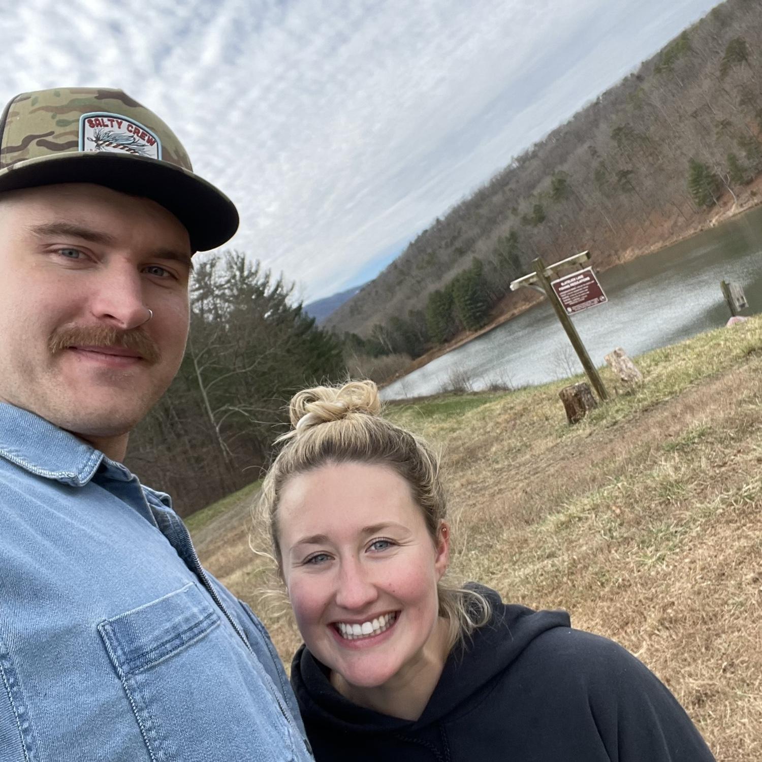 Our first date - a hike in Shenandoah. November ‘22