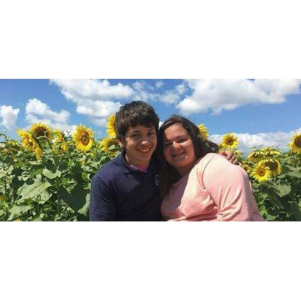 Our very first trip to a sunflower patch!