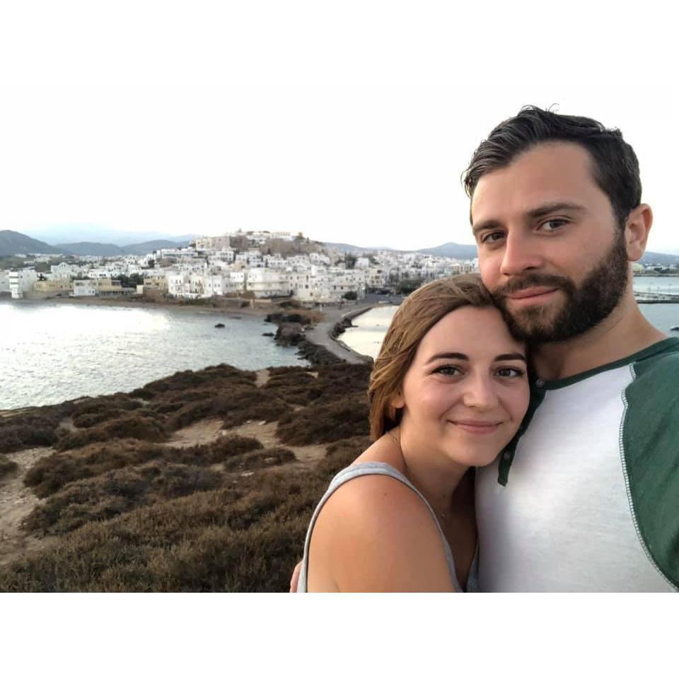 Naxos, Greece at sunrise - one of our favorite places / September 6, 2018