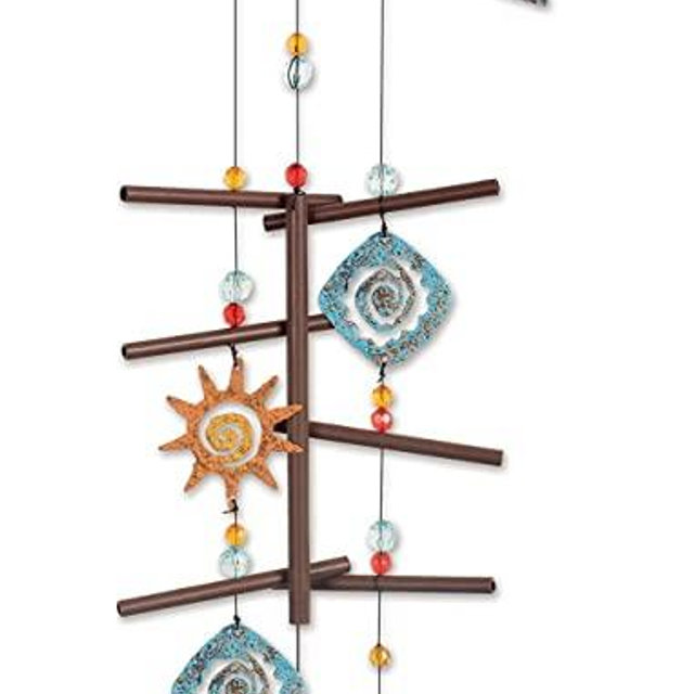 Sunset Vista Designs Roadrunner on Arrow Wind Chime, 28"