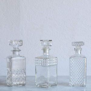 Vintage Cut Glass Decanter