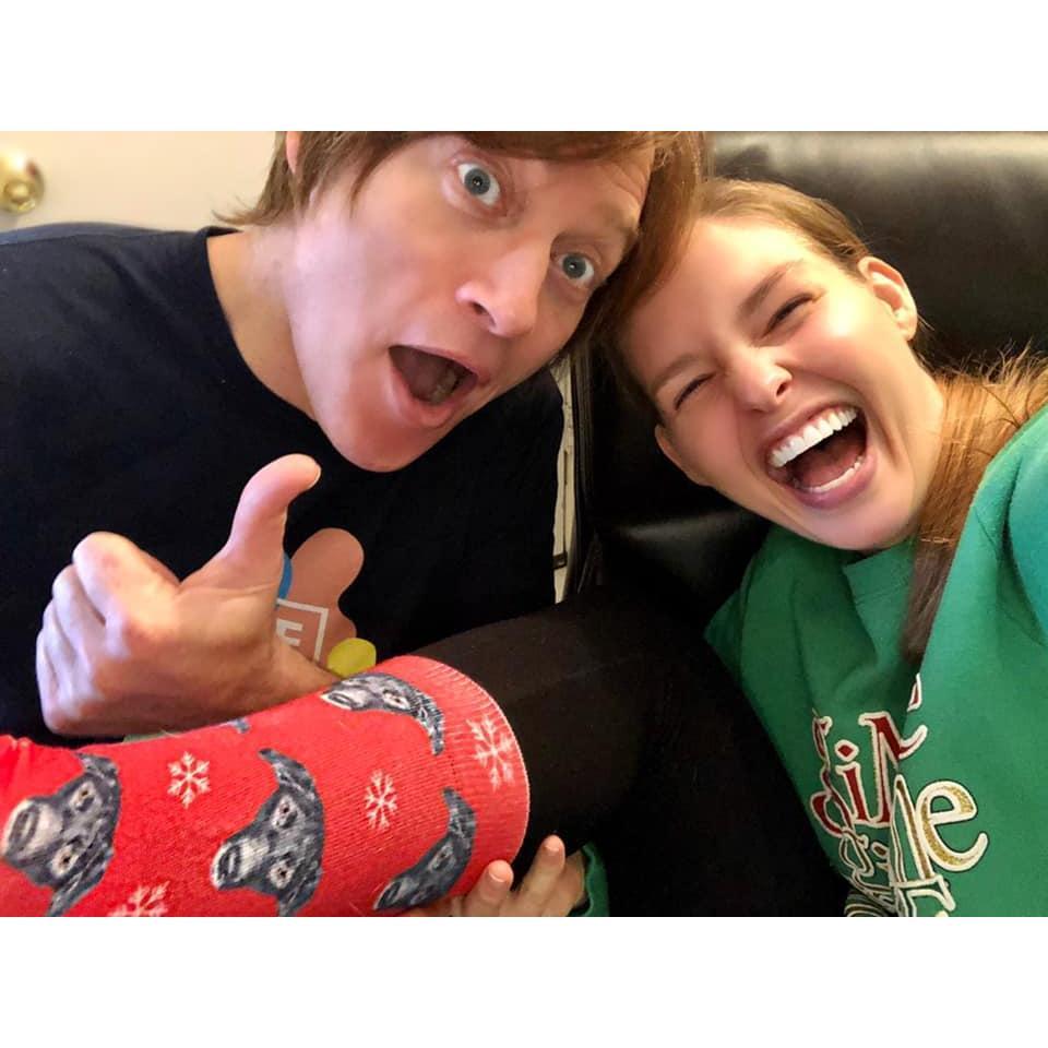 Princess Christmas socks!