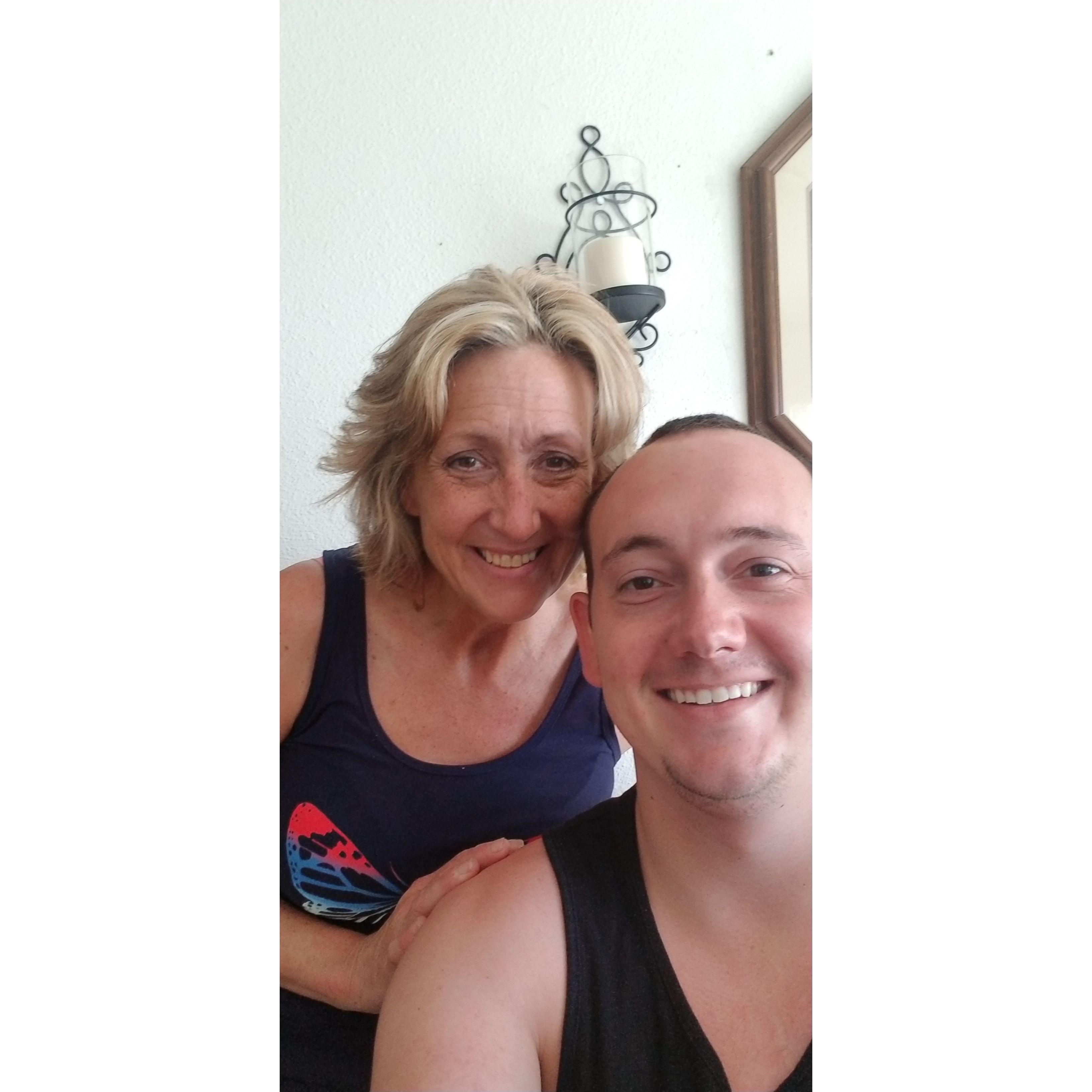 Robby and his Mom, Beth.