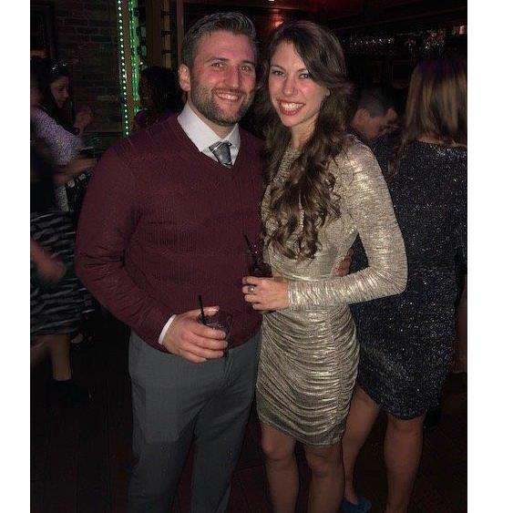 Jeriann took Griffin to her company's holiday party in 2017.