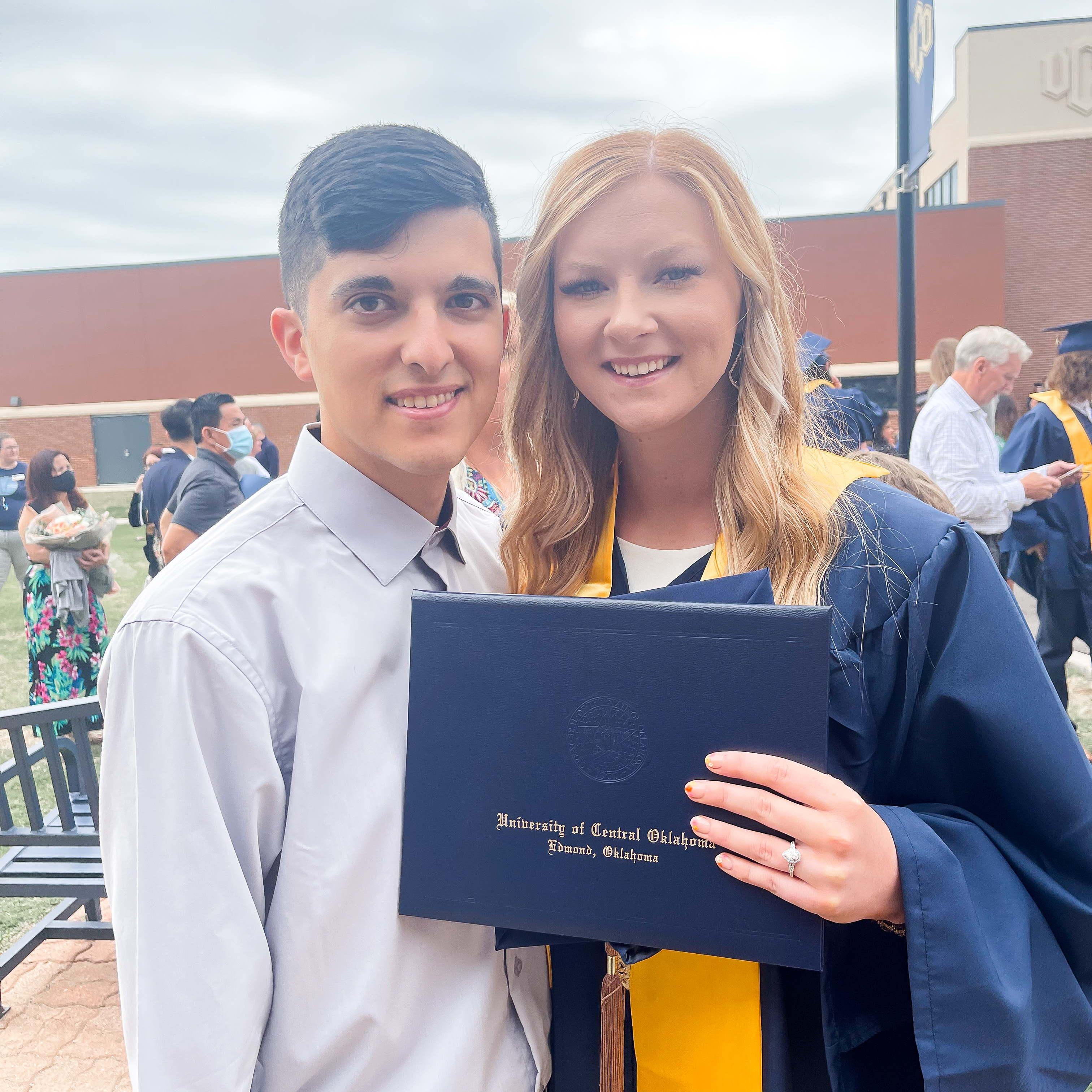 Cali graduated college!