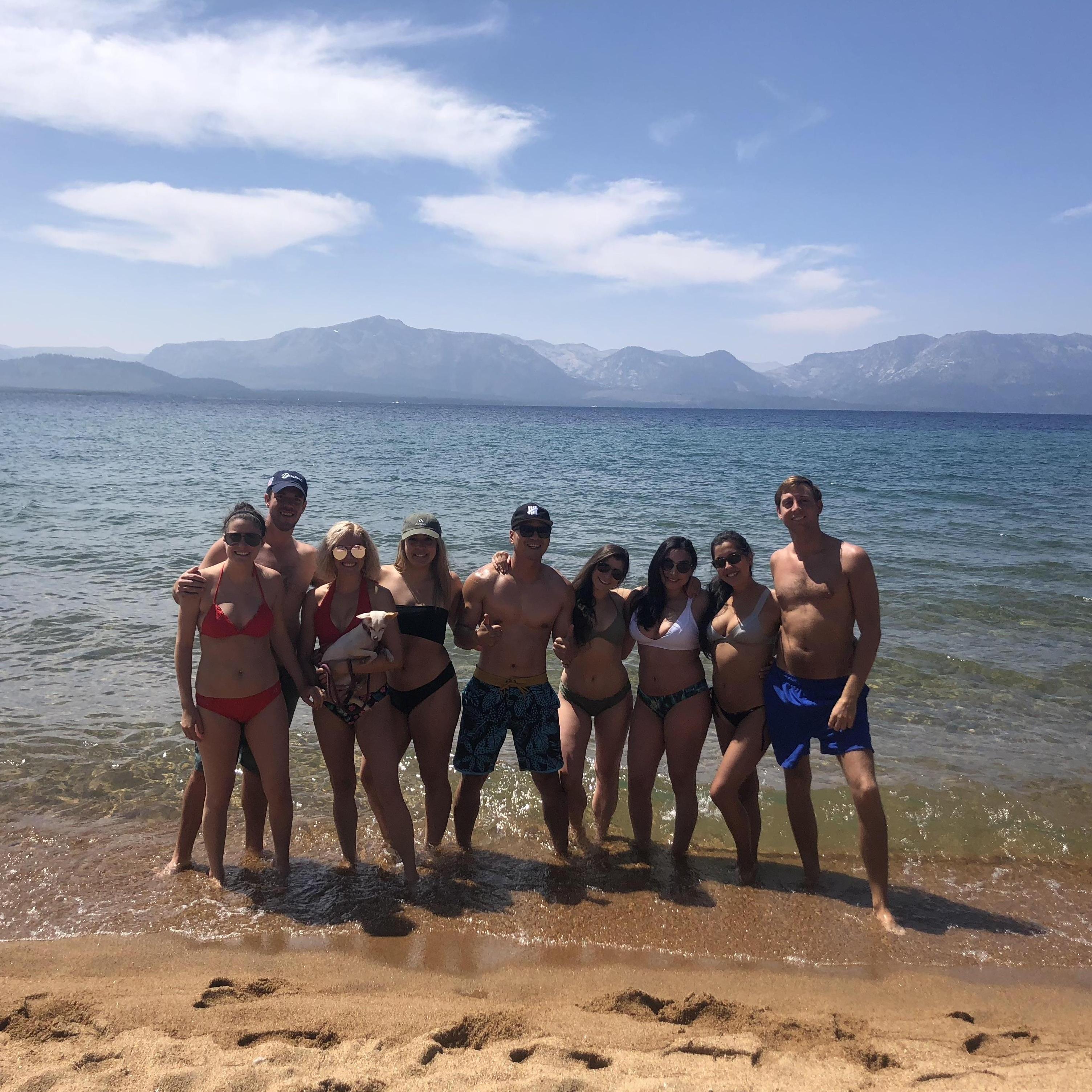 Our SF friends that we had NO fun with in Tahoe! August 2018