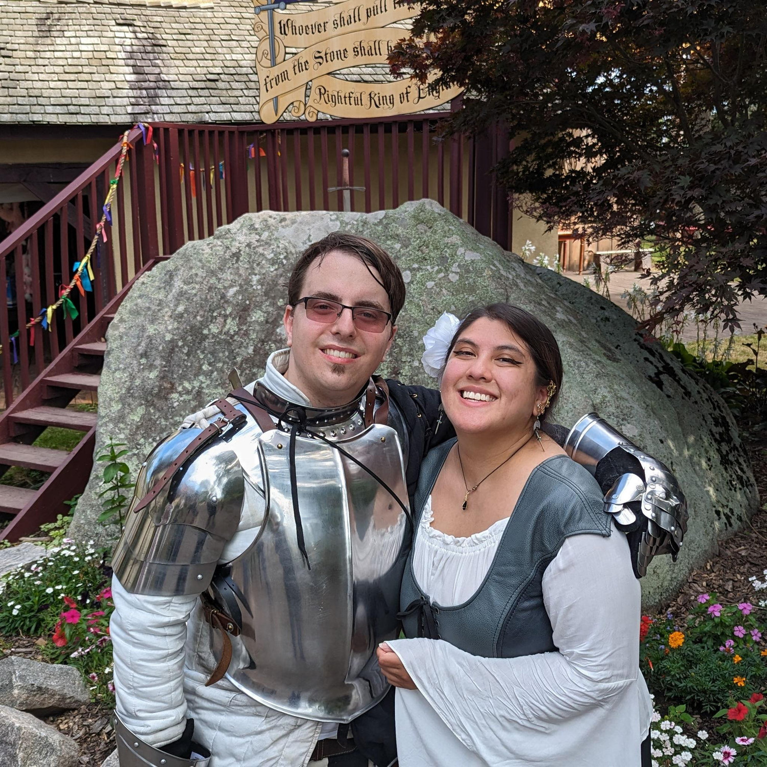 Our first Ren Faire together.
