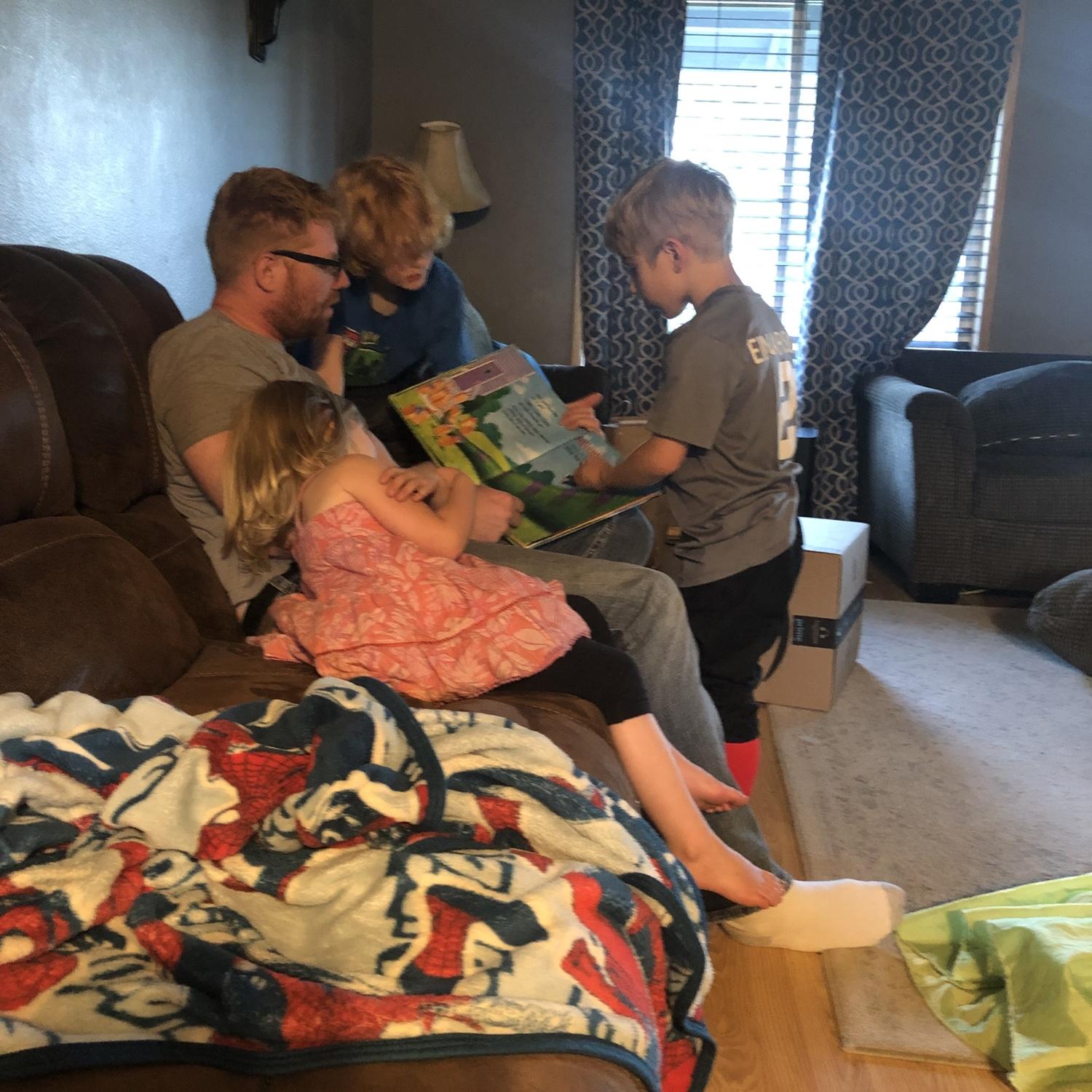 Dennis, Henry, Nora, and Theo