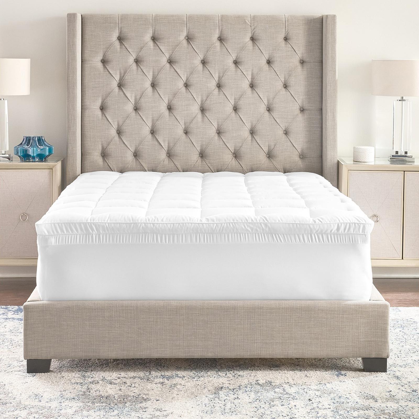 Macy's, ProSleep 4Inch Hybrid Fiber & Memory Foam Mattress Topper Zola