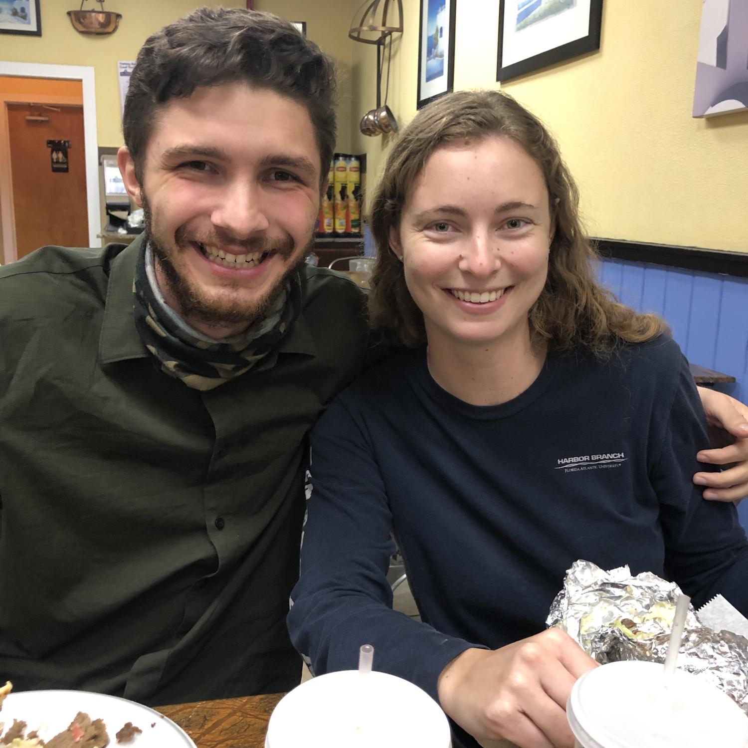 Our first photo of us dating!