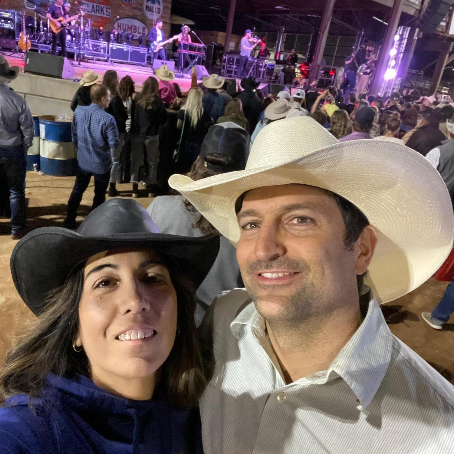Rodeo and concert at Cook's Garage.