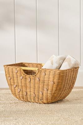Watermelon Woven Wicker Basket