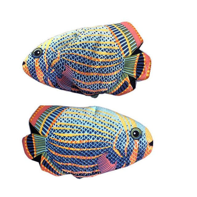 Oven Mitts Heat Resistant Gloves 2 Pack, Deep Sea Fish Cute Microwave Oven Mitts Set Fun Kitchen Mittens Pizza Toaster BBQ Grilling Baking Gloves for Women Men