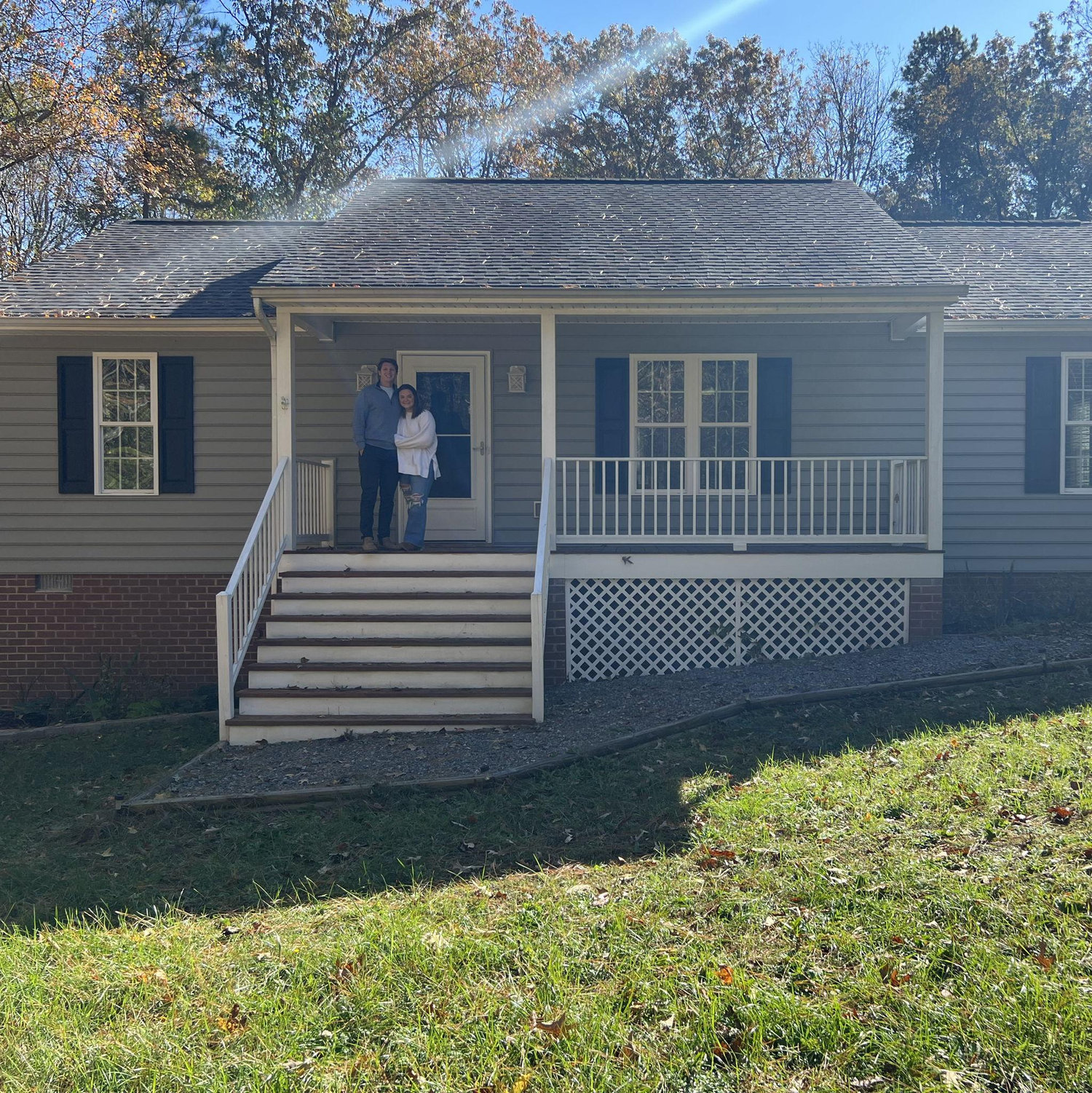 Becoming home owners!