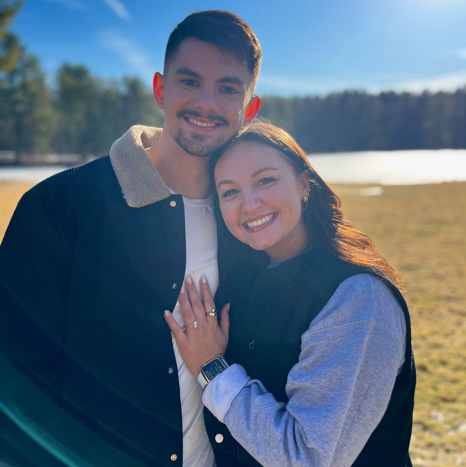 Best. Day. Ever. We're engaged!