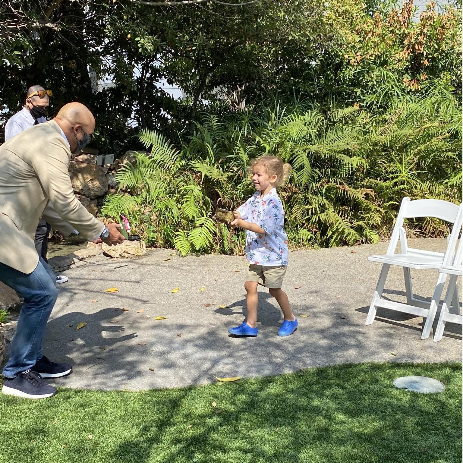 Joe's son, Orlando.
