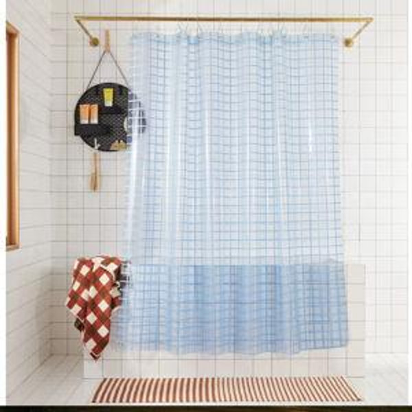 Sun Shower Curtain - Blue