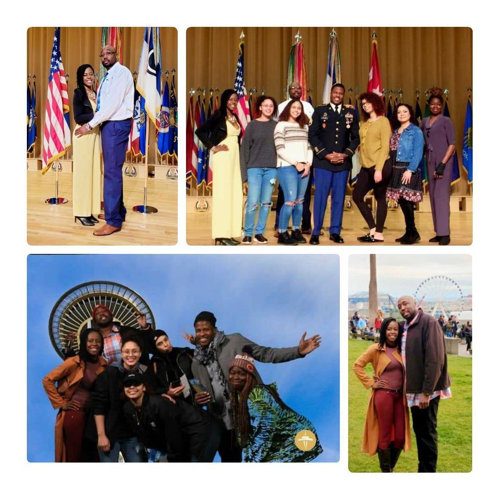 Nov 22, 2019: A trip to Seattle, Washington for Seneca's brother's retirement ceremony!