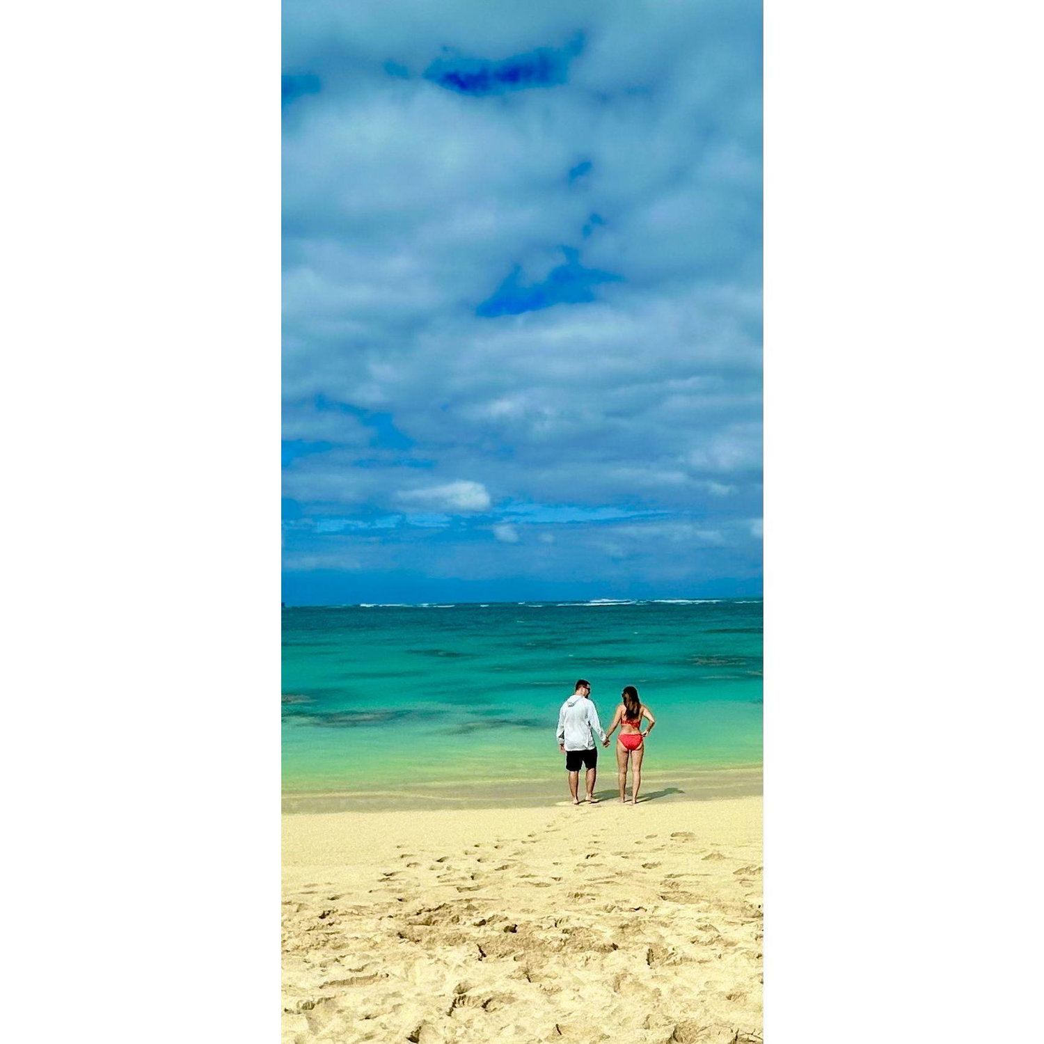 Secretly honeymooning!