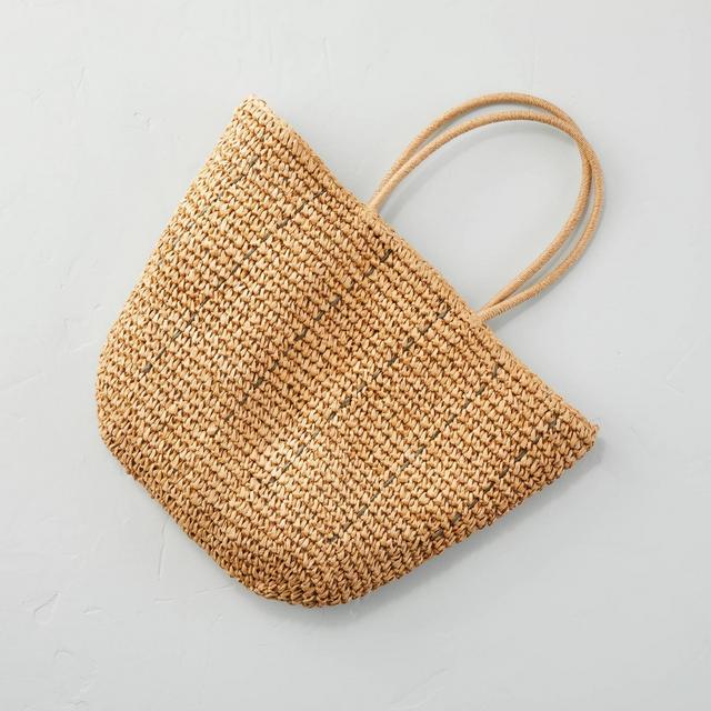 Natural Woven Market Bag - Hearth & Hand™ with Magnolia