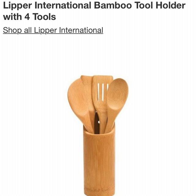 Kitchen utensil holder and utensils