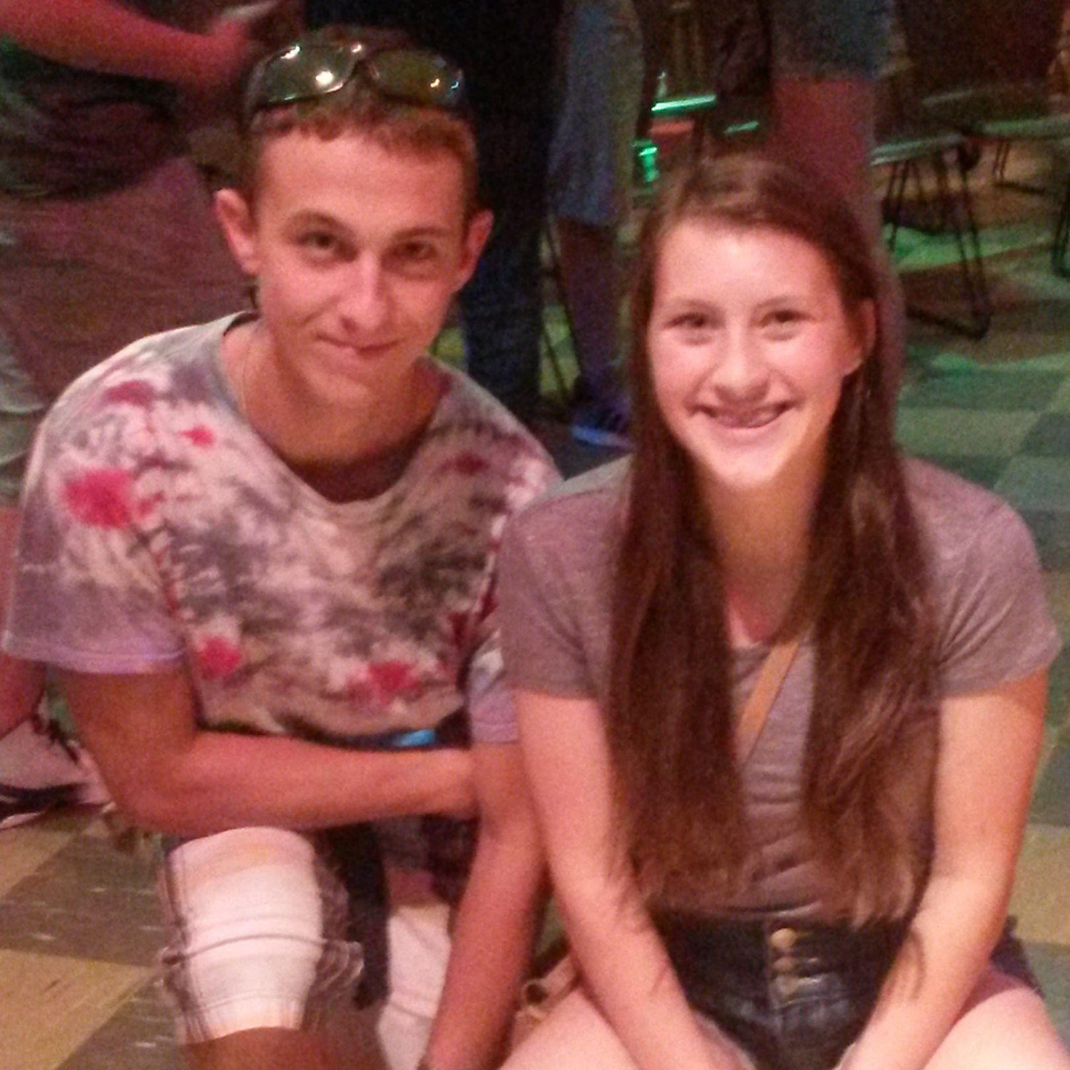 This is the oldest picture we have together (just the two of us), from the band/choir Nashville trip in June of 2016. This was the summer after Tristehn's senior year and Kate's junior year.