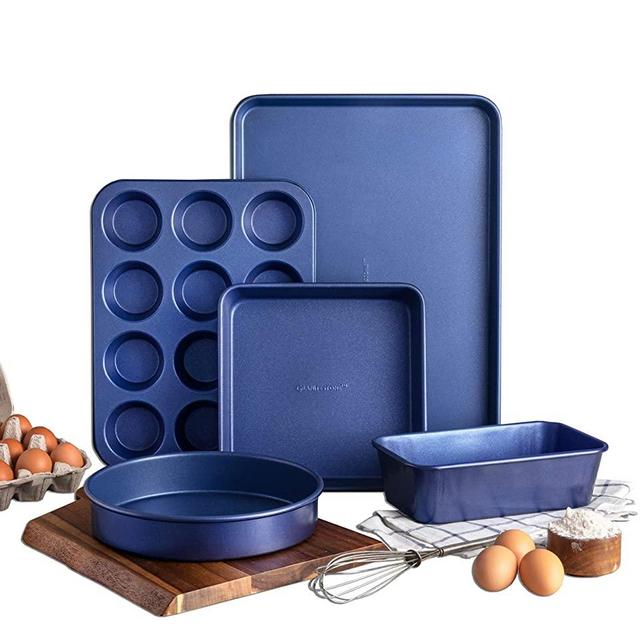 Granite Stone Diamond Cookware Set Granite Stone, 5 Piece Bakeware, Blue