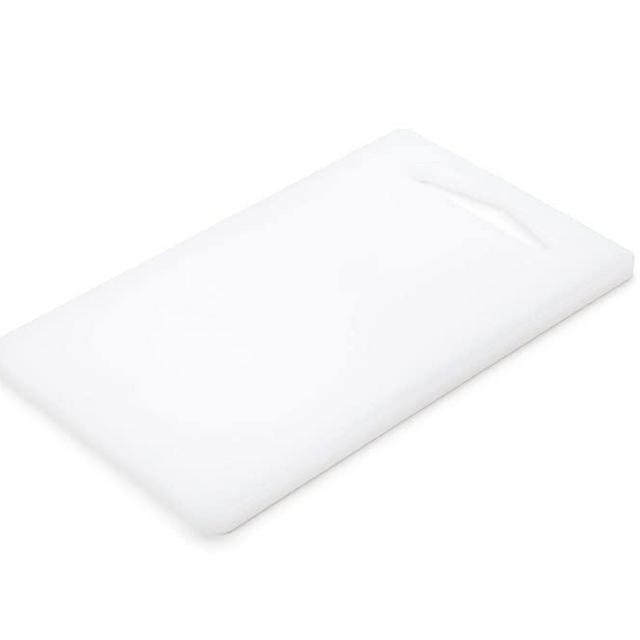 Fox Run White Poly Bar Cutting Board, 0.5 x 6 x 9.75 inches,3801