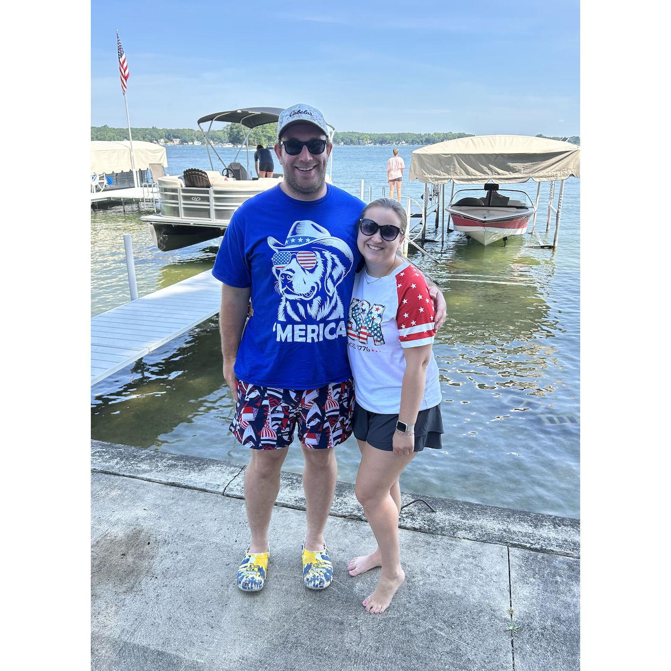 Celebrating the Fourth of July at Clear Lake