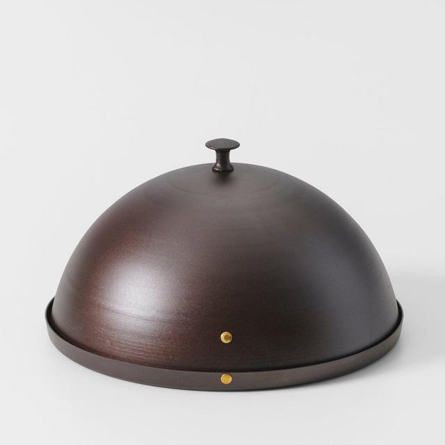 Spun Iron Baking Cloche and Tray