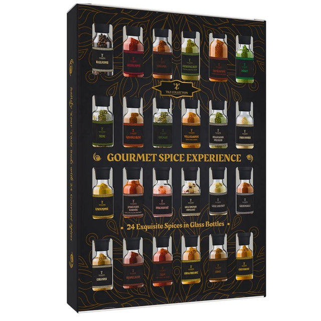 Spice Gift Set -24 Gourmet Spices For Cooking, Grilling, Rubs, Mixed Spice, Herbs, Spices & Seasonings, All Purpose Seasoning, Cooking Gifts For Men, Women, Birthday, Housewarming Gifts