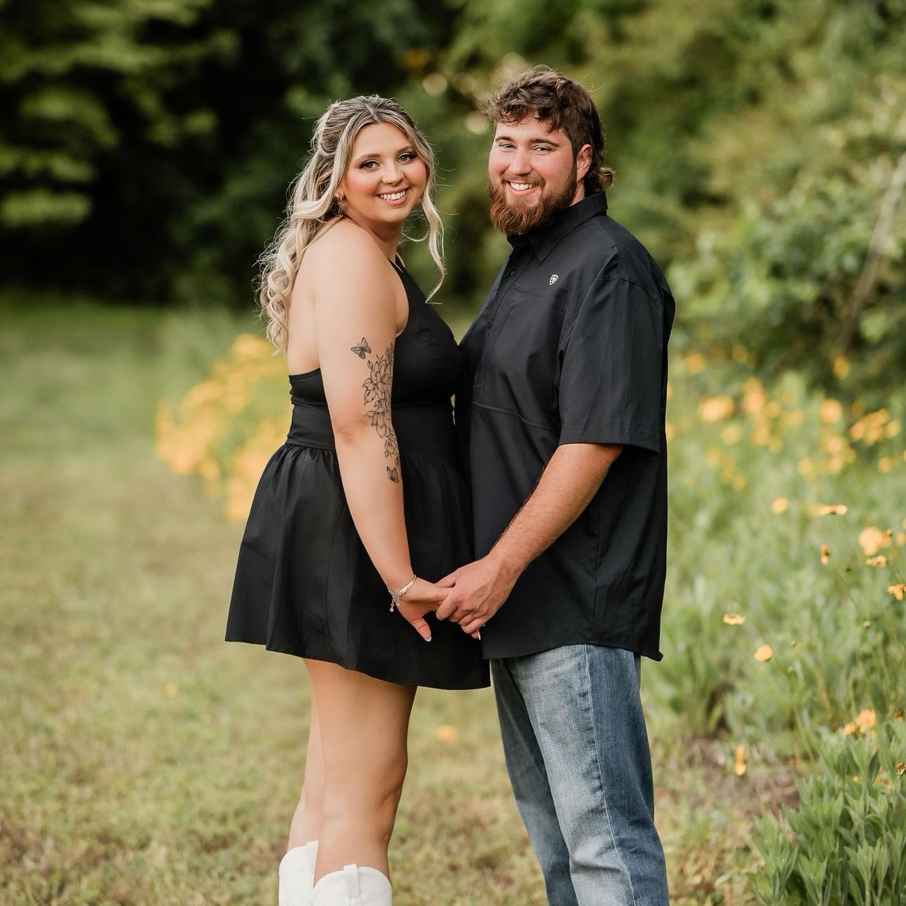 Final engagement session with our wedding photographer