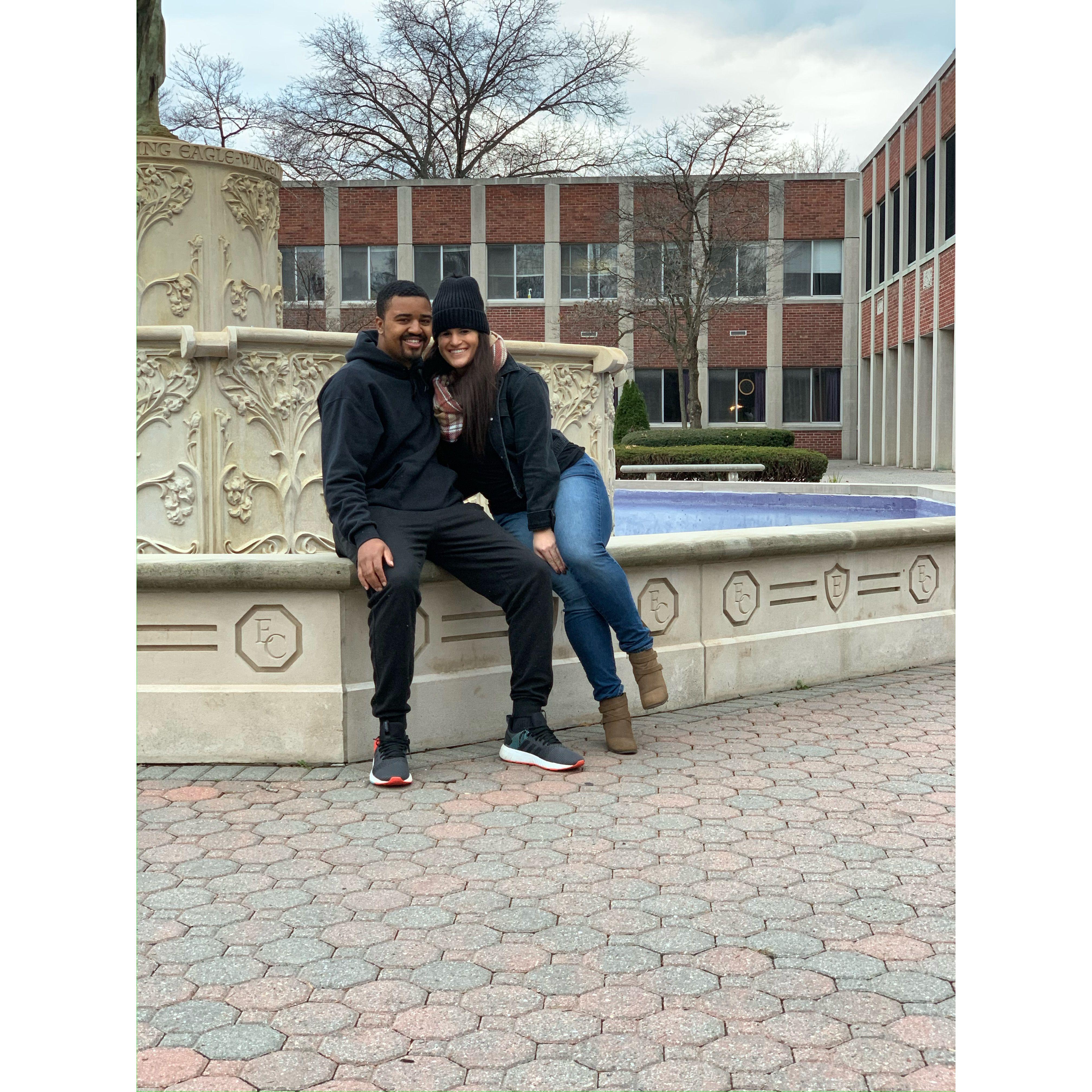 Donnie and I met at Elmira College our freshmen year when we were just 18 years old !