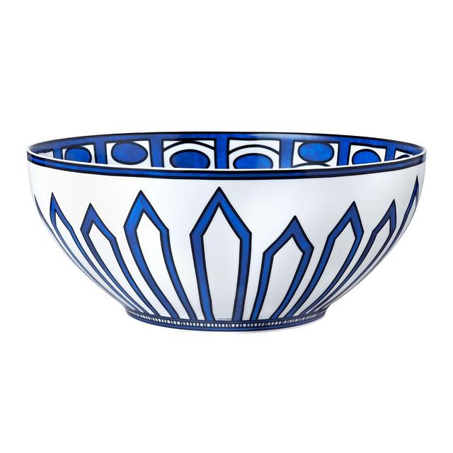 HermèsBleus D'Ailleurs Large Salad Bowl