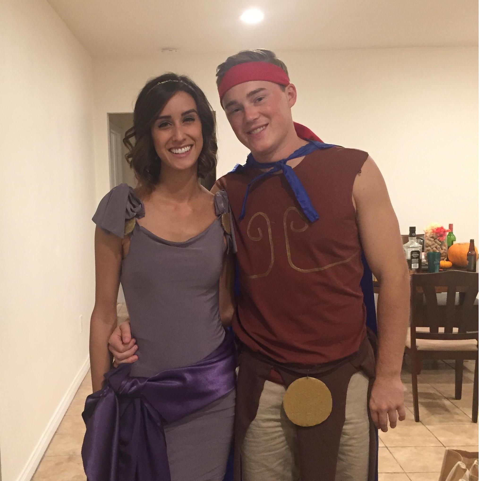 Hercules & Meg for Halloween