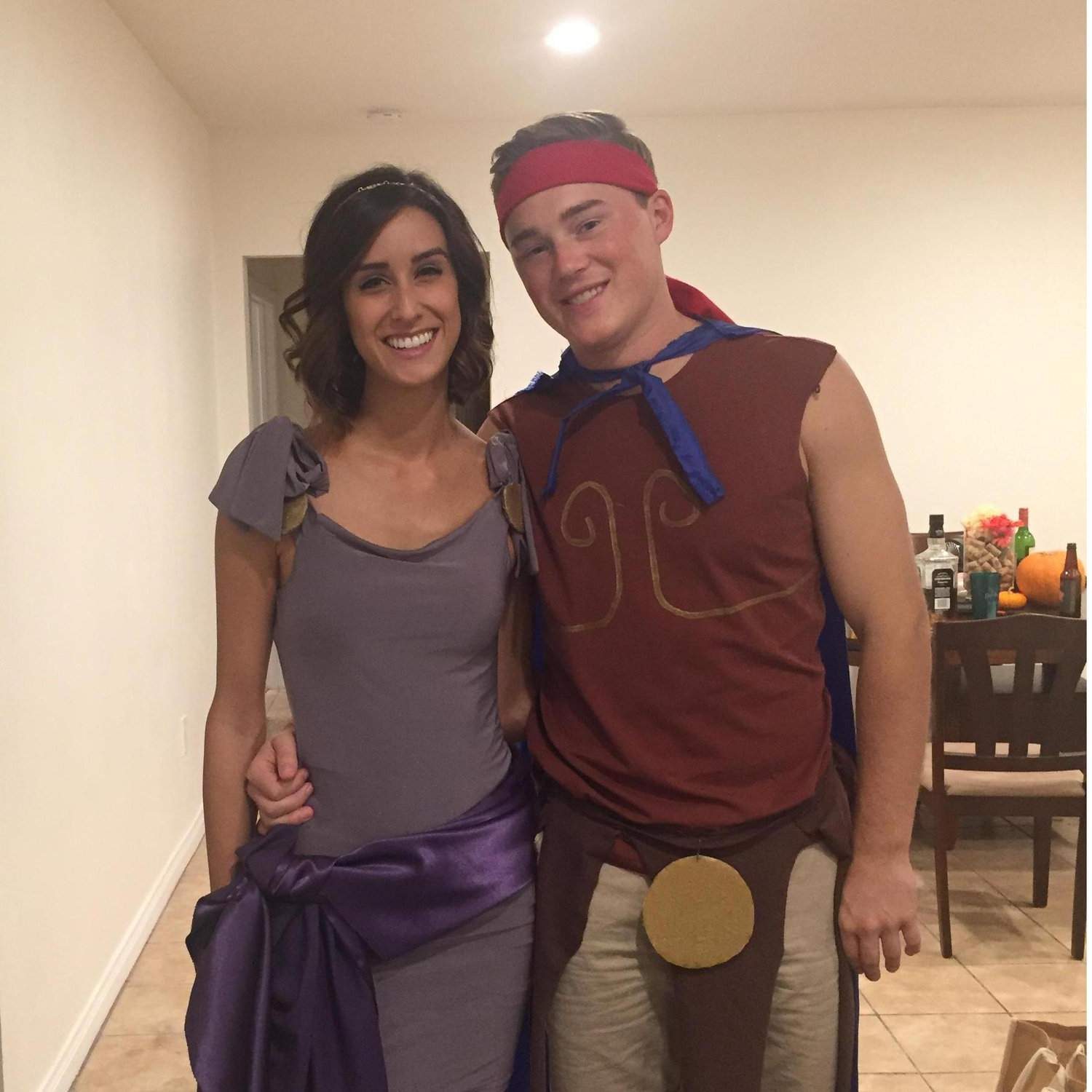 Hercules & Meg for Halloween