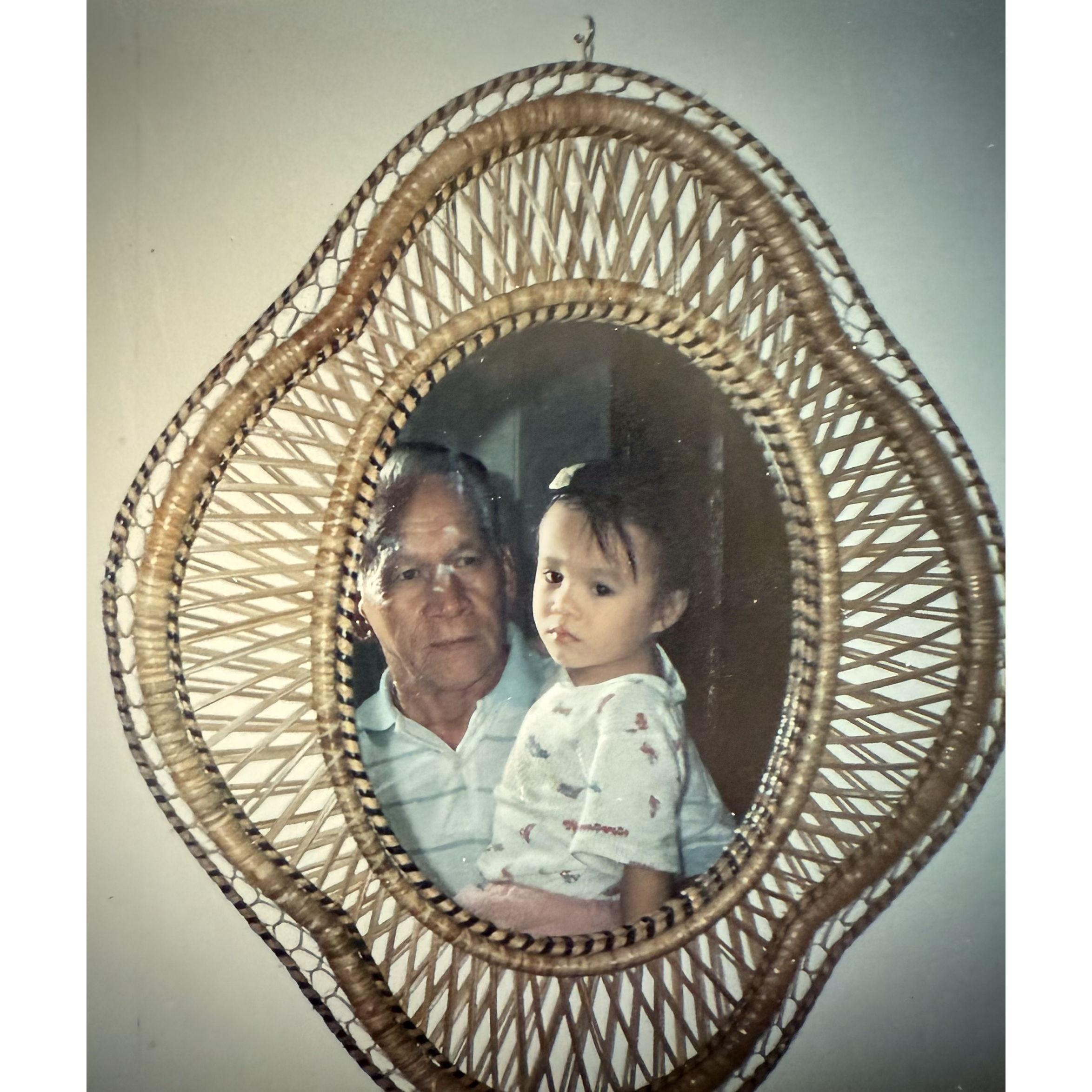Sandra and her papa Pando <3