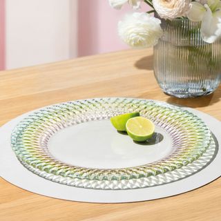 Boston Pearl Buffet Plate, Set of 2