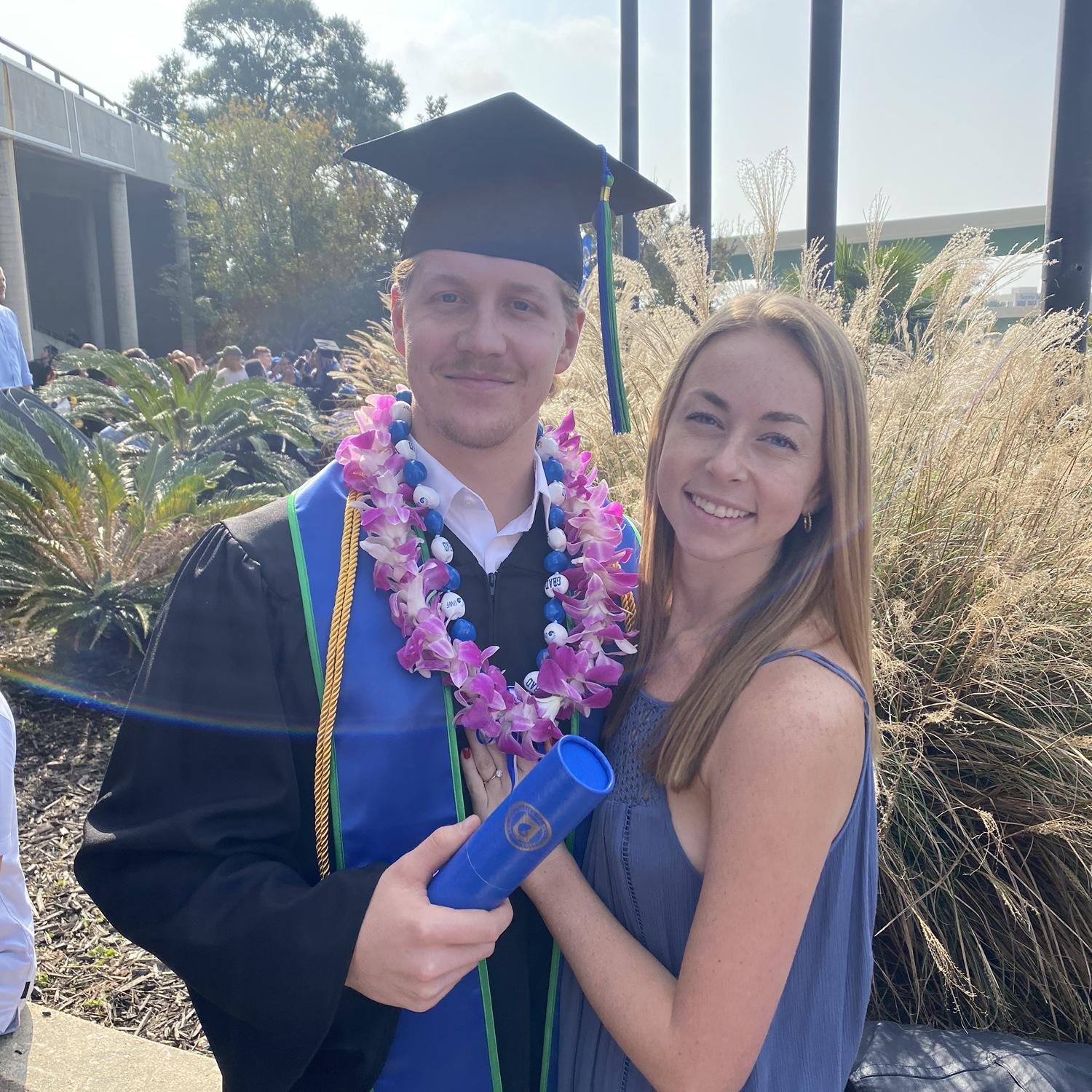 Max’s college graduation