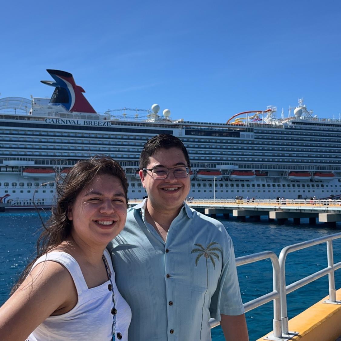 Cozumel, México | 10.21.2023 | Miranda’s first cruise and our third year anniversary of dating ❤️