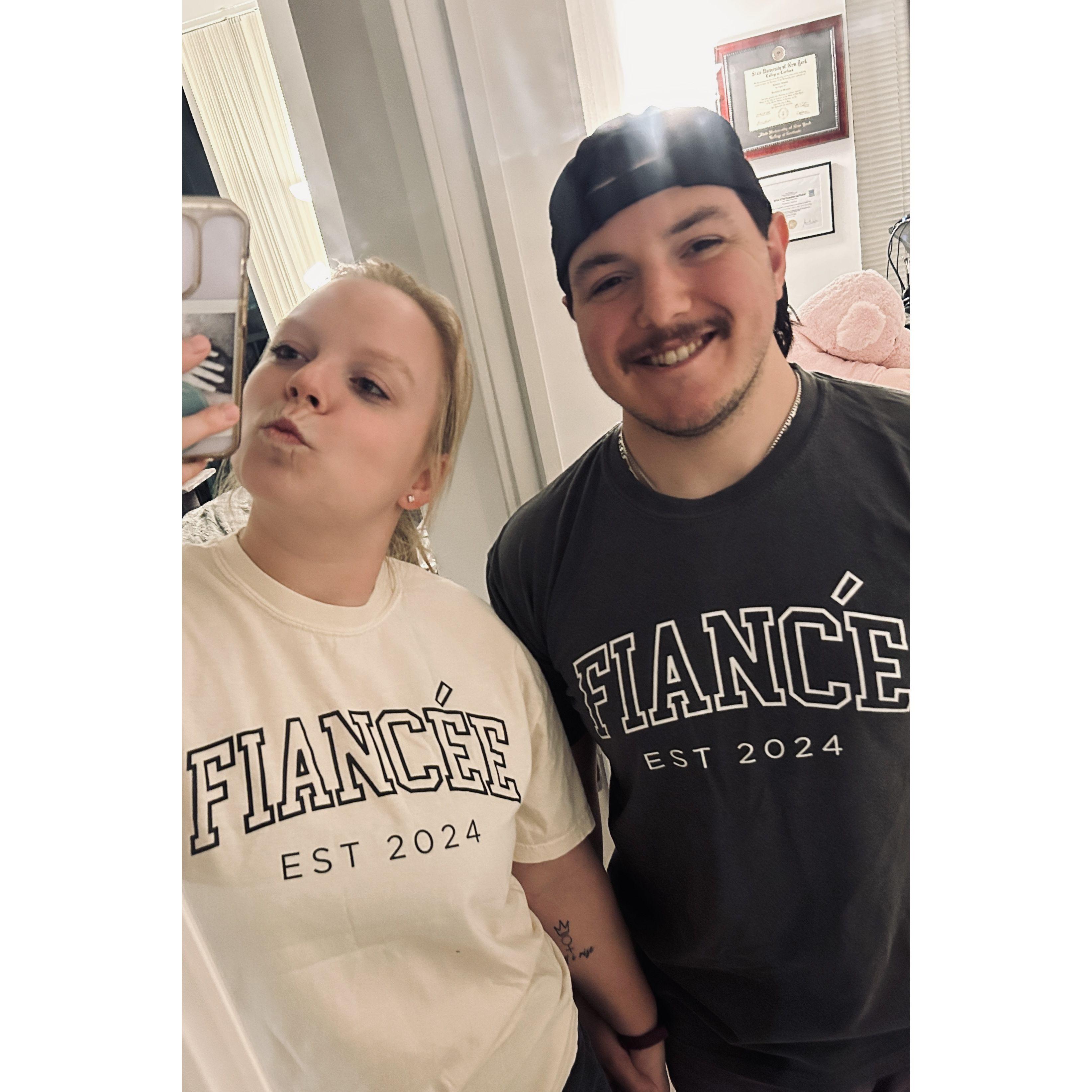 Soaking up our engagement season