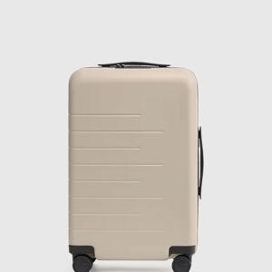 Expandable Carry-On Suitcase - Tan