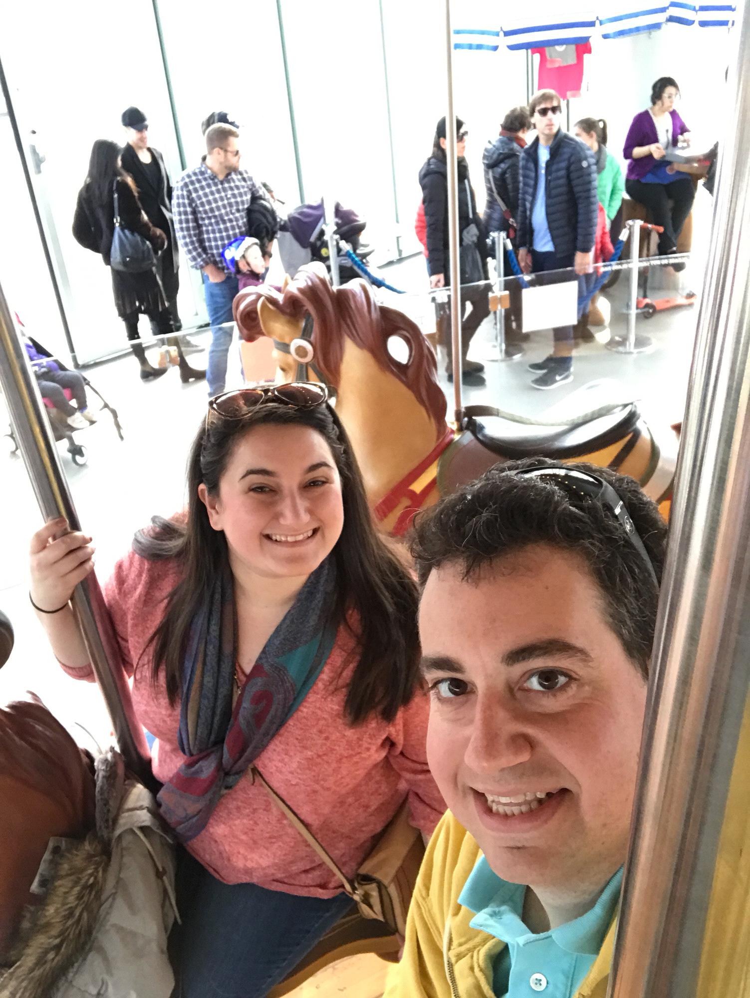 #Carouselfie at Jane's Carousel in Dumbo