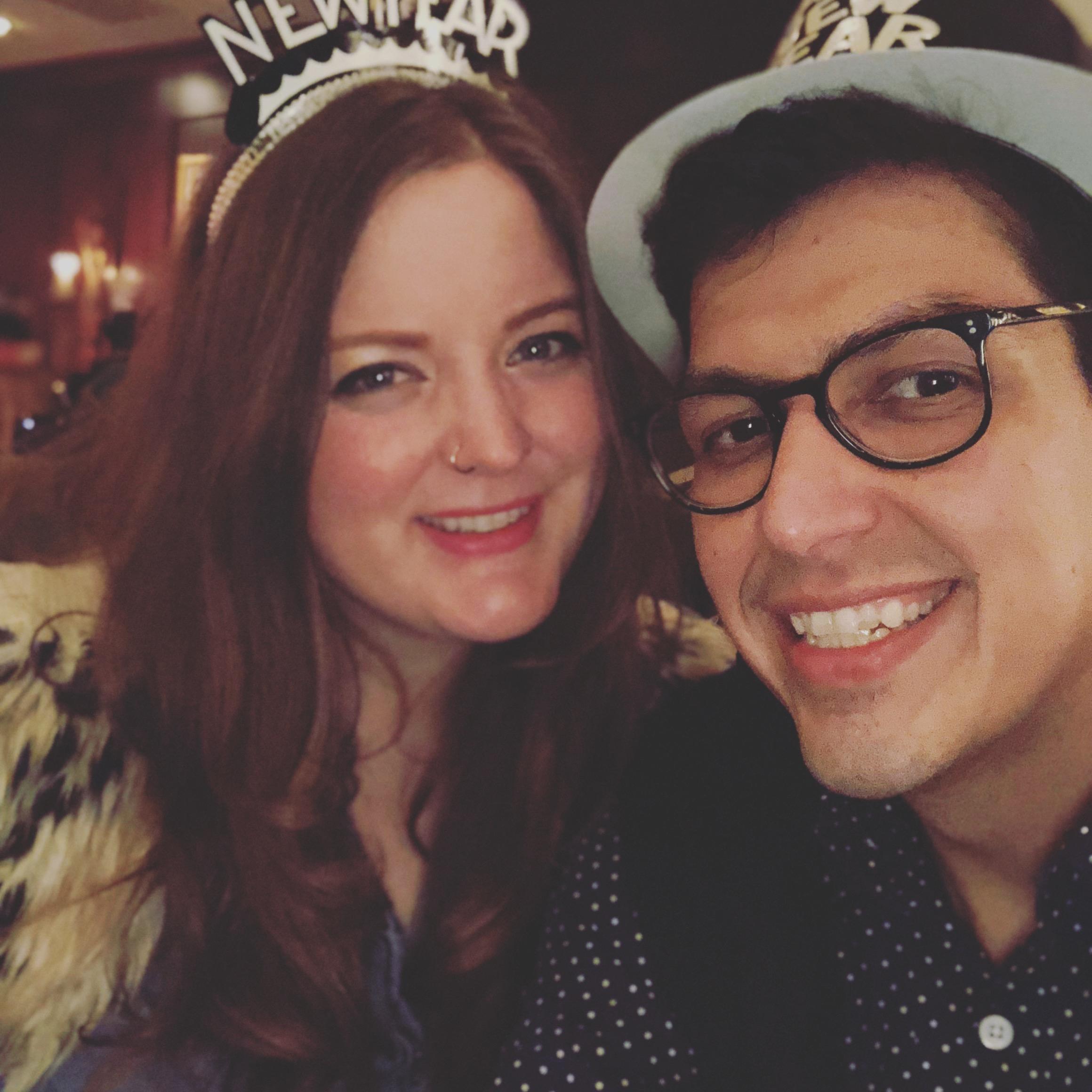 Happy New Year from the Roosevelt Hotel in New Orleans!