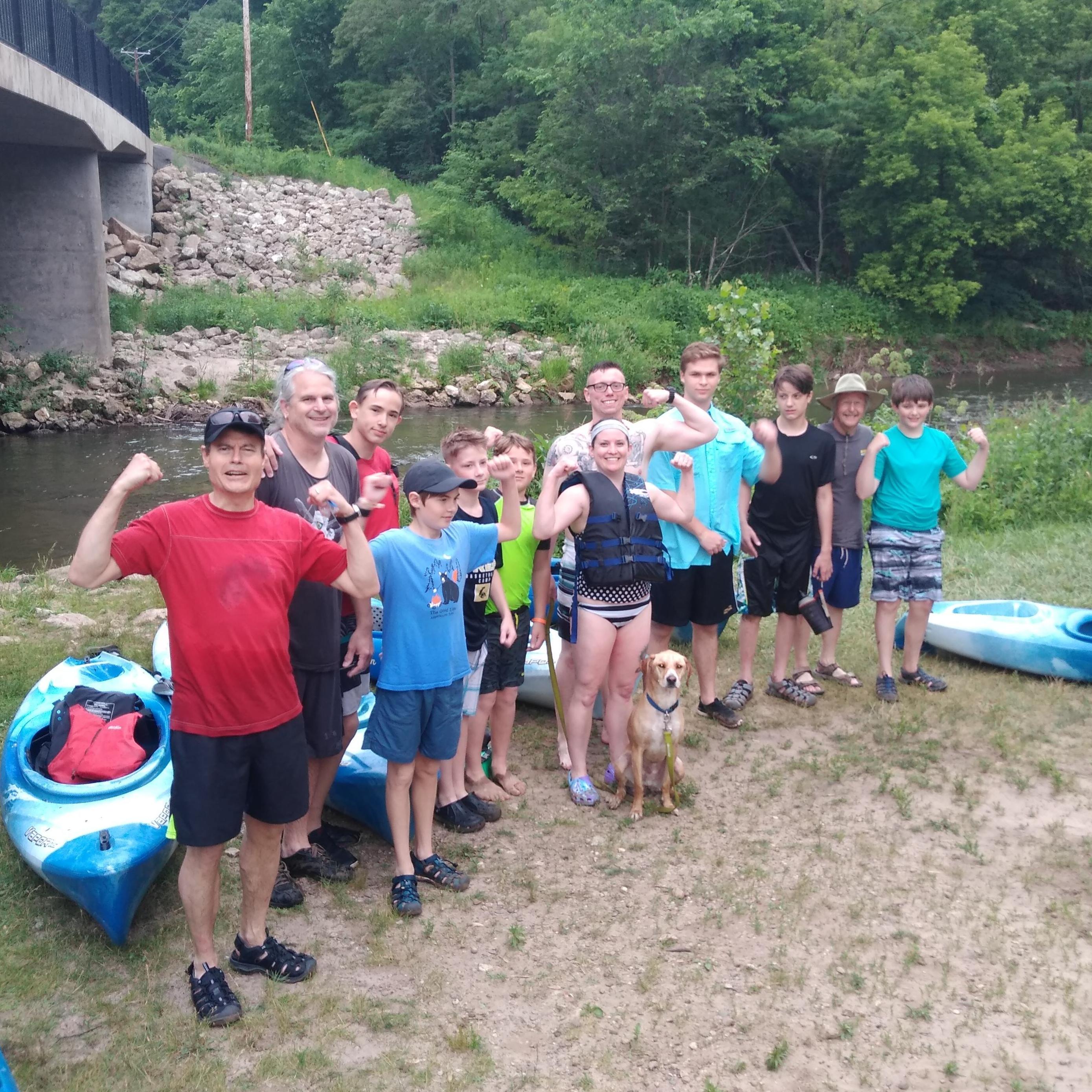 Our first successful trip down the Kinni!!!