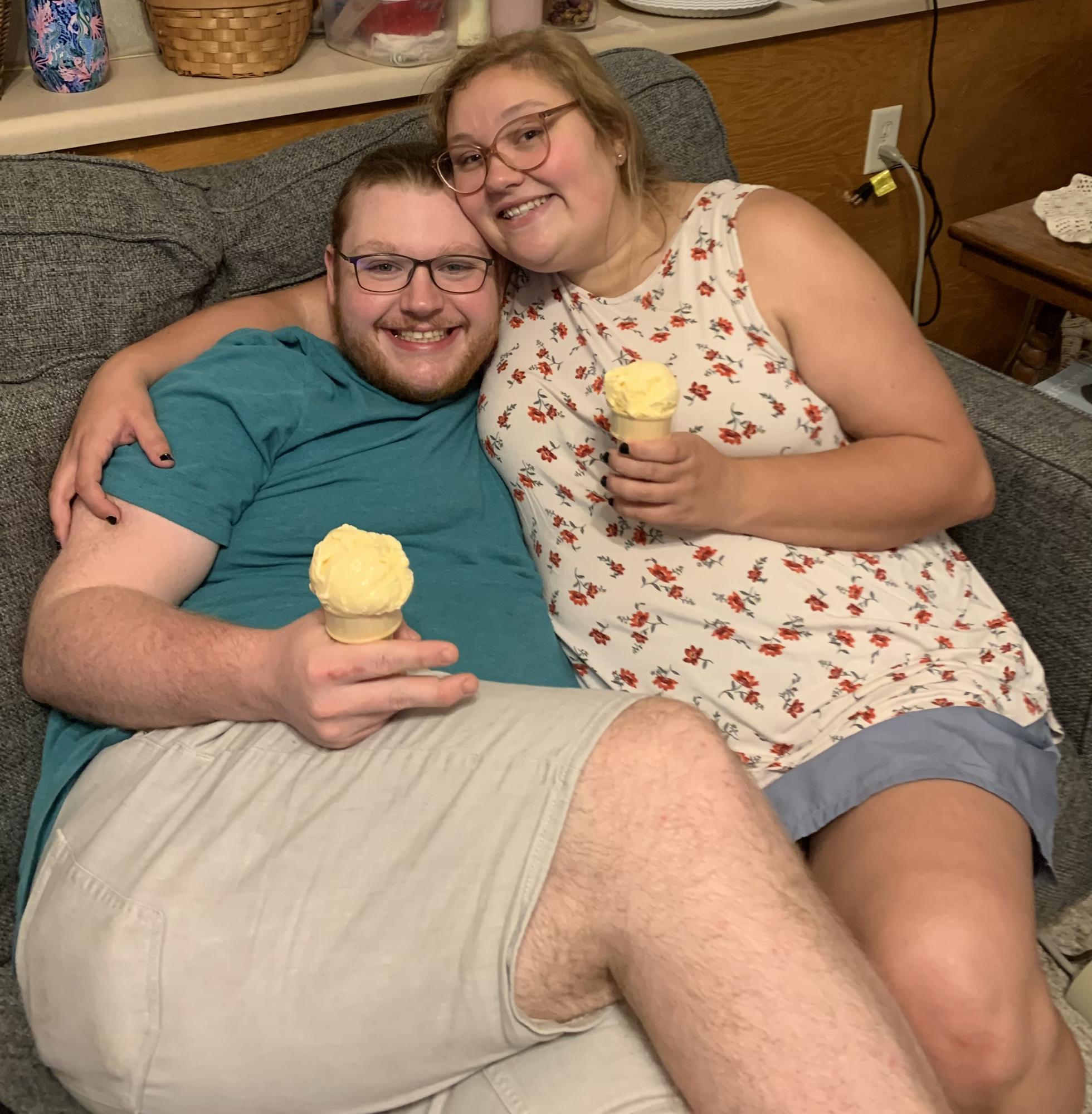 July 4, 2022 — an evening at Susannah’s dad’s house filled with hotdogs and hamburgers and vanilla ice cream cones of course!