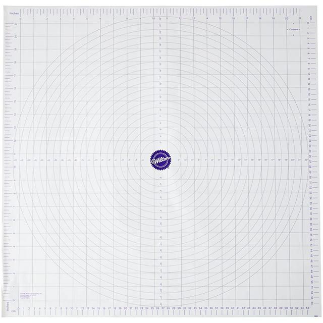 Wilton Measuring Mat, Polyester, White, 60.4 cm x 59.1 cm
