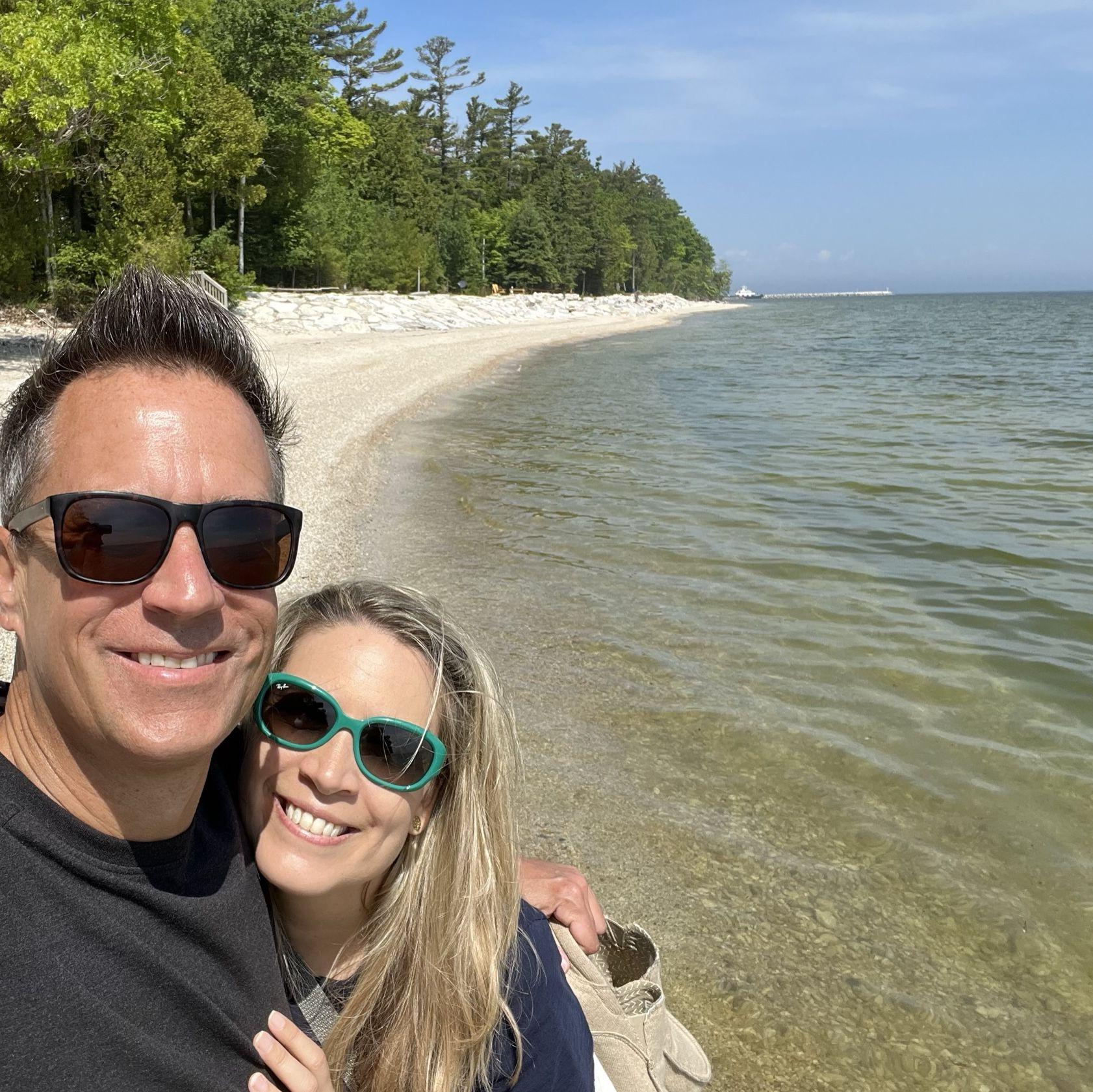 By the water in Door County