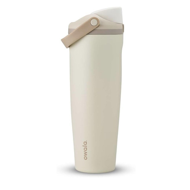 Owala FreeSip Sway - Stainless Steel - 40-oz. - Tan (Lightly Toasted)