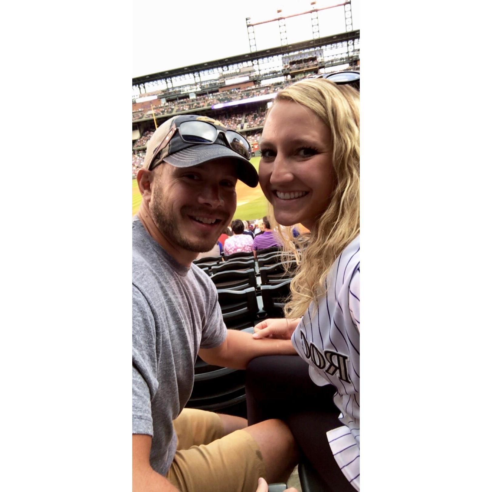 First Rockies Game